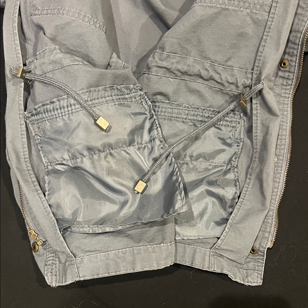 Gray Hooded Universal Thread Jacket - image 7